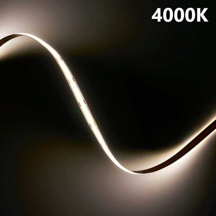 LED pásek COB 12V / 480LED / 9W / 4000K / IP20 / 8mm / PRO+
