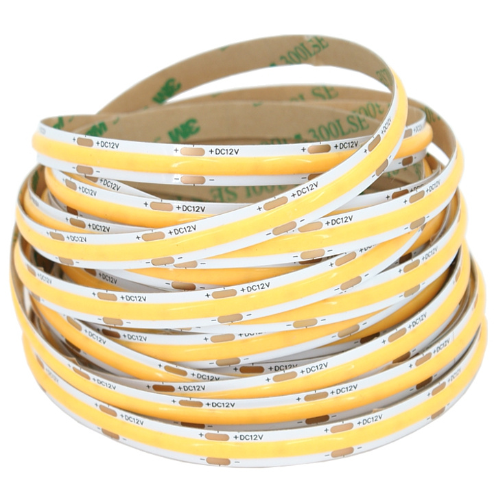 LED pásek COB 12V / 480LED / 9W / 4000K / IP20 / 8mm / PRO+