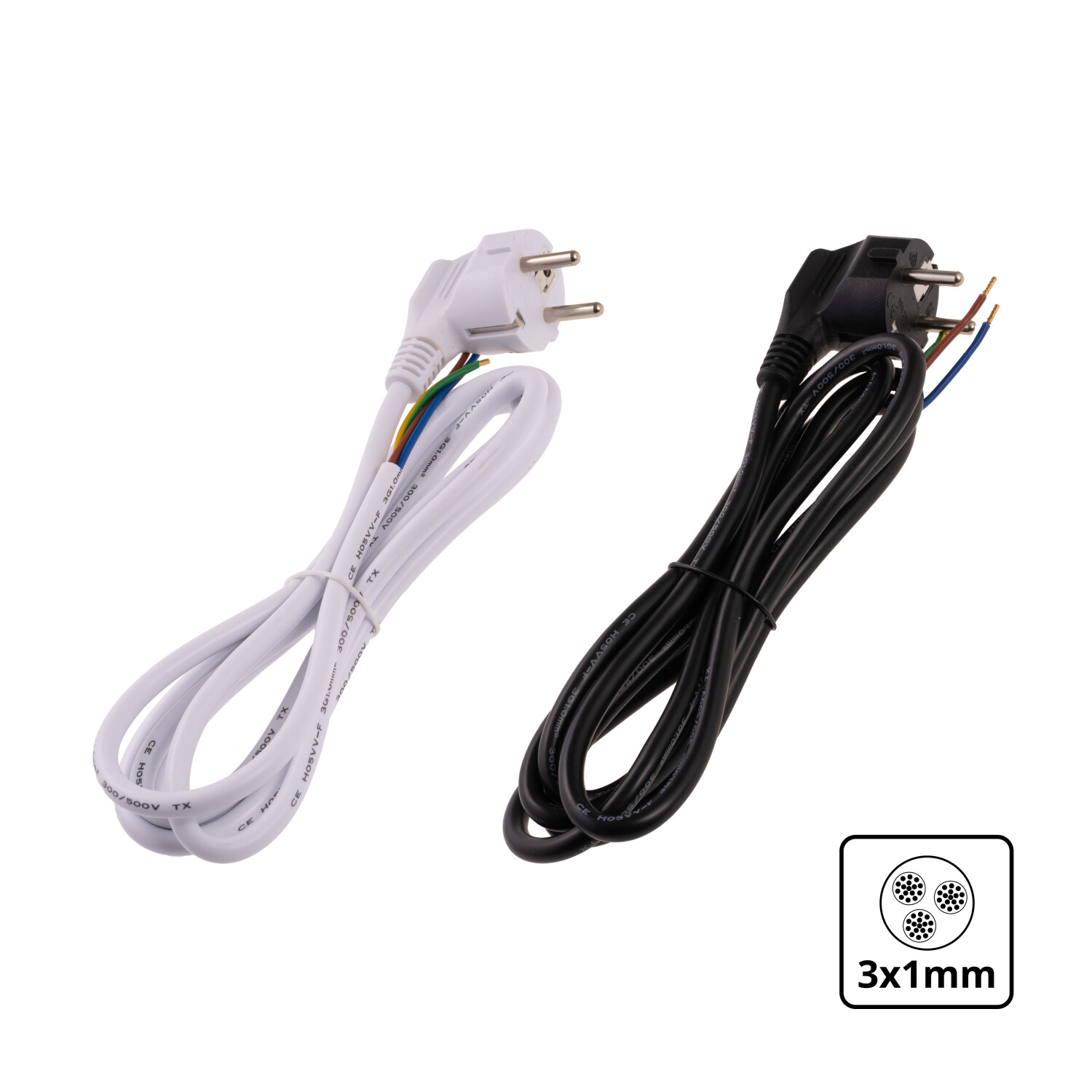 Flexo šňůra 2m 3x1mm2