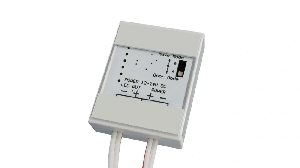 LED SPÍNAČ SKŘÍŇOVÝ 3v1 - DOOR/MOVE/DIMM - 12V/24V
