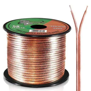 KABEL TRANSPARENTNÍ dvoužilový pro LED 2x1,0mm2