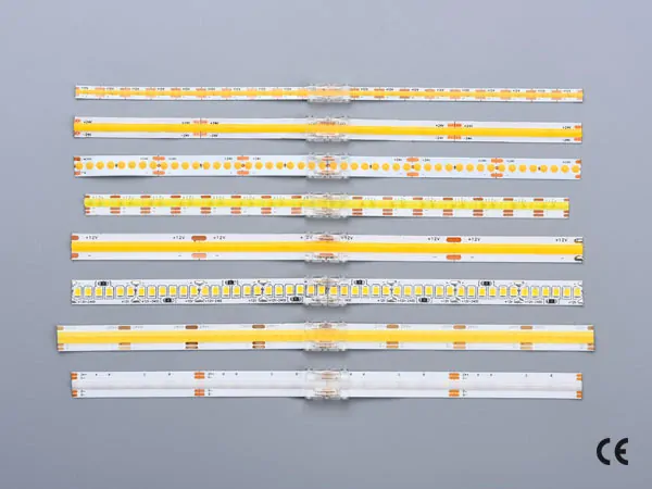 3 pin KONEKTOR pro CCT COB & SMD LED pásky, typ: LED pásek ↔ LED pásek, PCB 10mm