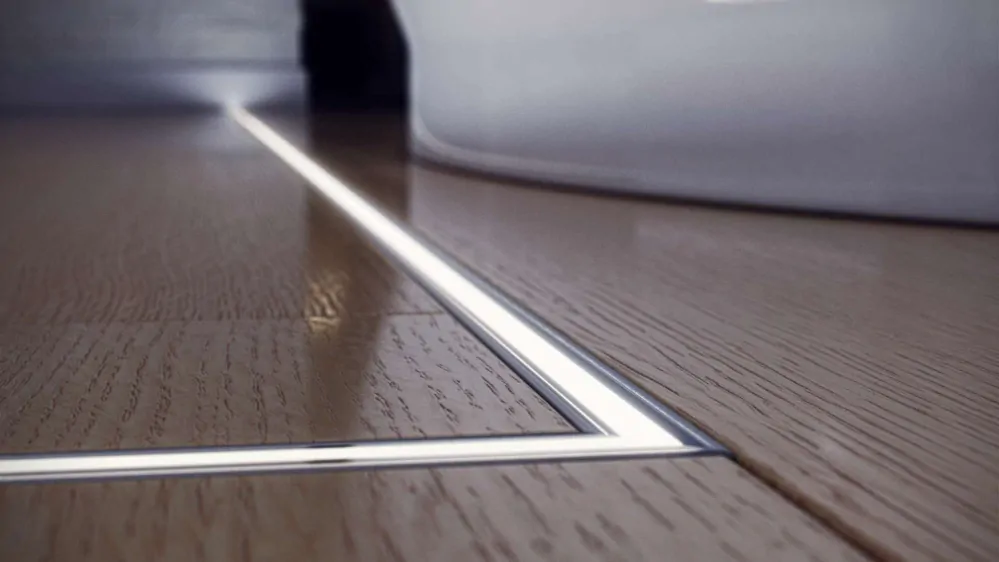 LED profil TERRA, stříbrný