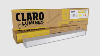 Závěsné svítidlo Lumines CLARO bílé, 120cm, 4000K, 54W