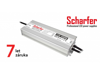 Profesionální napájecí zdroj Scharfer pro LED osvětlení, 12V | 300W | 25A | IP67
