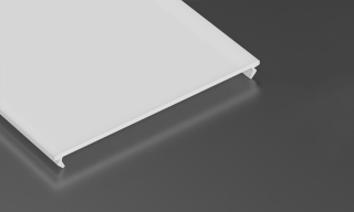 Difuzor SUPERWIDE - PMMA, mléčný